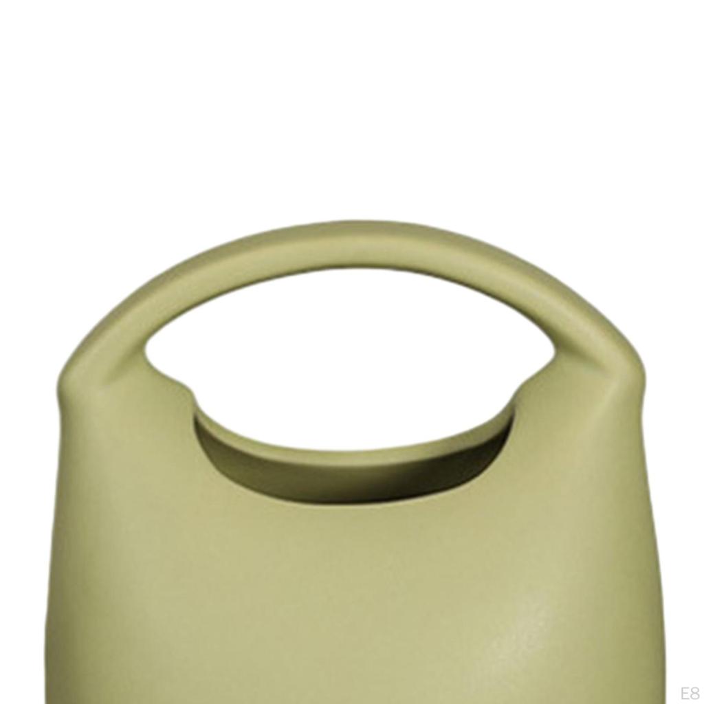 Bag Shaped Flower Vase Handbag Shape Ceramic Collection Floral Arrangement Home Decoration