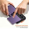 Slide Camera Lens Protector Phone Case Built-in Card Slot Holder Invisible Bracket Kickstand For Itel A100C A100 Wallet Cover