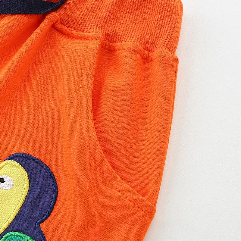 Novedades de Verano Pantalones Cortos para Niños Medianos-Pequeños Pantalones Deportivos Infantiles Pantalones Bordados de Moda para Niños