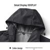 Lightweight Waterproof Hooded Shell Jacket for Couples - Trendy Outdoor Mountaineering Wear