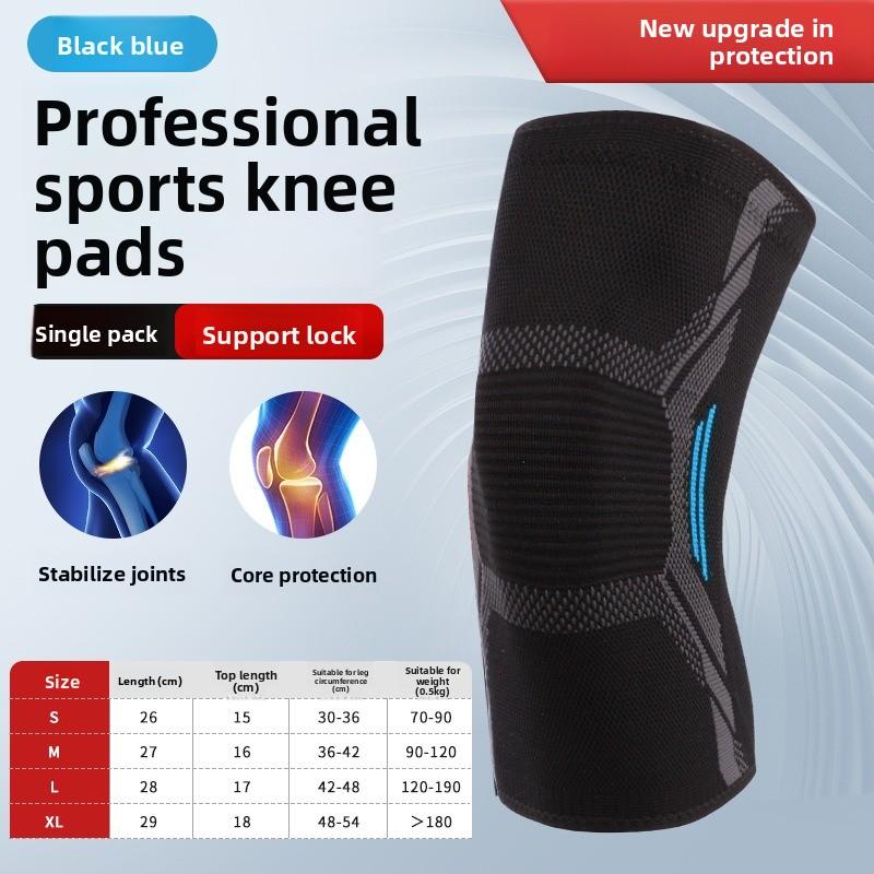 Sports Knee Support Knitted Nylon Basketball Running Protective Gear Patellar Strap Men's Knee Joint Cycling Knee Cover