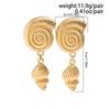 Ohrstecker mit übertriebenem Sternmotiv, für Sommer, Strand, Ozean, personalisierbar, trendig, Urlaub, Kunstperle, Seestern, Metallohrring für Frauen und Mädchen