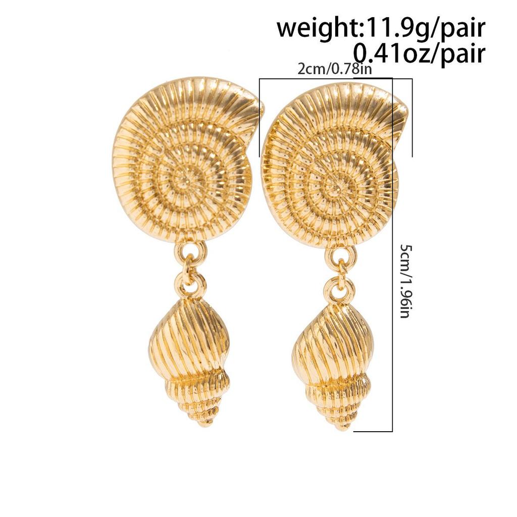 Ohrstecker mit übertriebenem Sternmotiv, für Sommer, Strand, Ozean, personalisierbar, trendig, Urlaub, Kunstperle, Seestern, Metallohrring für Frauen und Mädchen