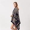 New Fashion Winter Warm Ponchos And Capes For Women Oversized Shawls and Wraps Cashmere Pashmina Female Bufanda Mujer