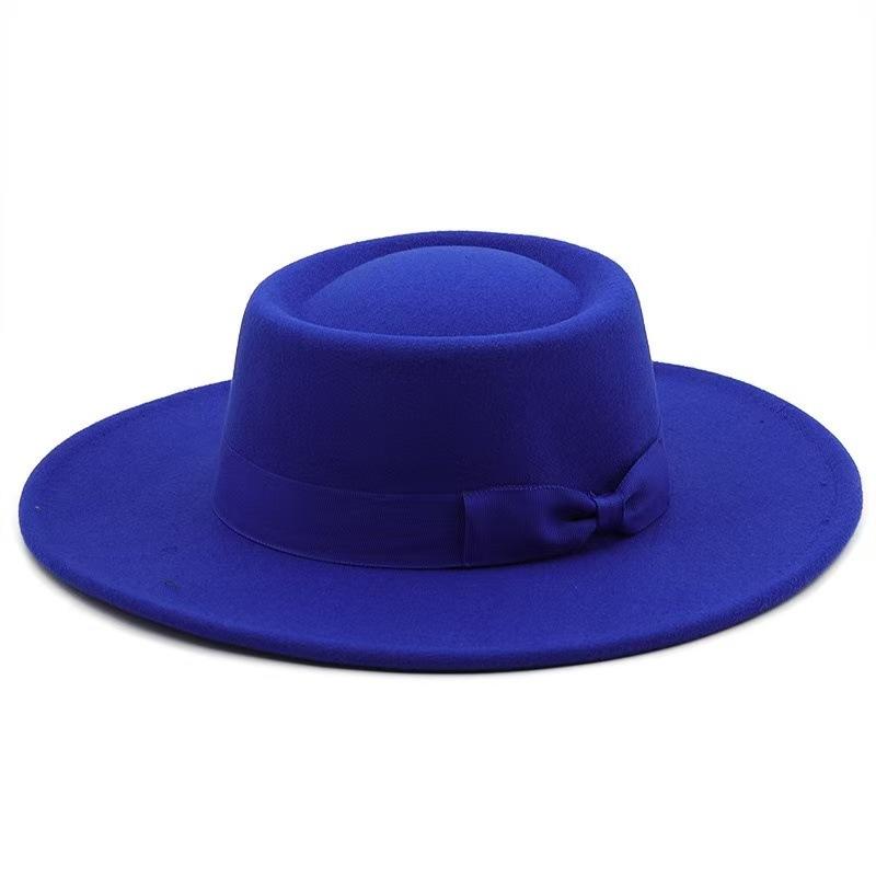 

JYL TS DIY Шляпа Унисекс 9.5см Вогнутый Купол Винтажная Шляпа Смесь royalblue_M(56-58cm） горько