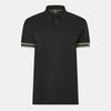 Boss Mens Zone Stripe Cuffed Slim Polo Shirt