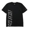 Vêtements de Performance New Era Manches Courtes Humidité Rapide UV Taille PA SS TECH TEE LOGO VERTICAL NER36P1090 T-Shirt, Évacuation de l'humidité, Séchage, Protection, Noir,