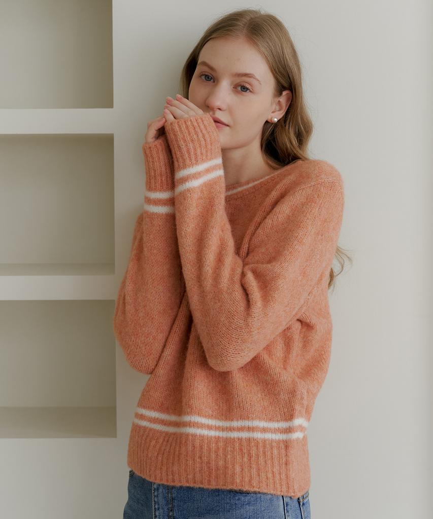 YUPPE Lama Color Knit_Orange