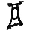 Pieds de table - vidaXL - Cadre en Y - Fonte - Noir - Style industriel