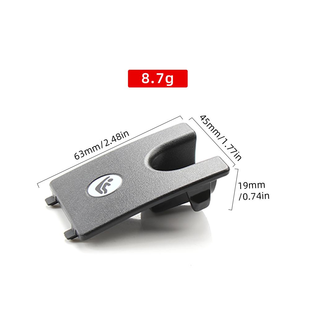 1 Piece Car Rear Child Seat Anchor Slot Trim Cover Button Black Gray Isofix Cover For Toyota Corolla Cross Frontlander