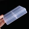 1PC Transparent Plastic Storage Box 4 Grids Translucent Box Packing Box Storage Box Dustproof Strong Jewelry Case Container