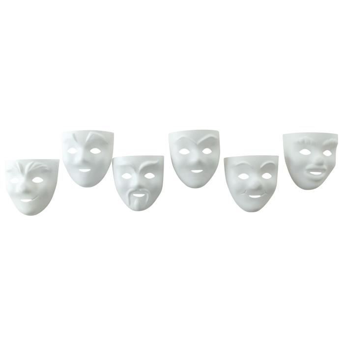 Masque enfant Théâtre 6 pièces