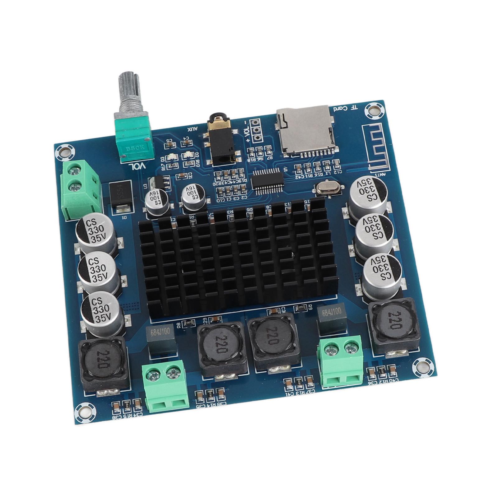 

A105 TDA7498 100Wx2 Цифровий Bluetooth Регульована гучність o Плата підсилювача потужності