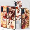 Klee Genshin Impact Case for Samsung Galaxy A03 A04s A20 A30 A20e A70 A70s A50 A40 A30s A50s A20s A10s A10 TPU Black Phone Cover