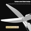 Handy Multifunctional Scissors: Portable Folding Carbon Steel Tool for Needlework and Fishing Tasks