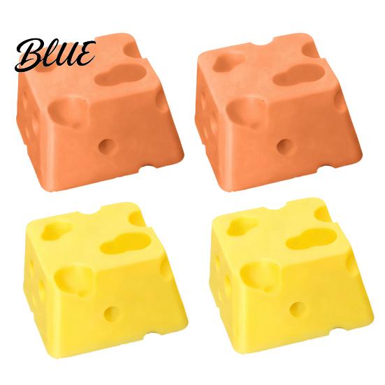 Decorative Keycap for Typing Enthusiasts 4PCS Cheese Keyboard Keycaps 3D Printed Macaron Color Key Caps Custom Novelty Keycaps Gaming Cross