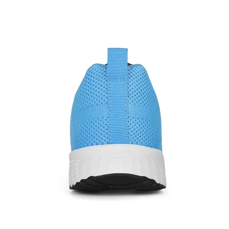 Women'S Casual Flat Shoes Mesh Breathable Training Shoes Platform Shoes Comfortable Fashionable Versatile Dopamine Tennis Shoes