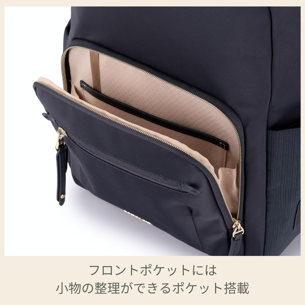 Samsonite Damen Rucksack Audrina, 15,6" Business Tasche, Passt für 15,6-Zoll Laptop, Leicht, Ebenholz