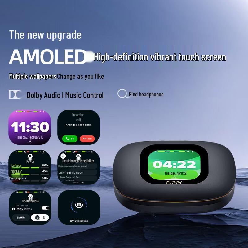 Cleer ARC 5 Lightweight Open-Ear Sport Wireless Earbuds