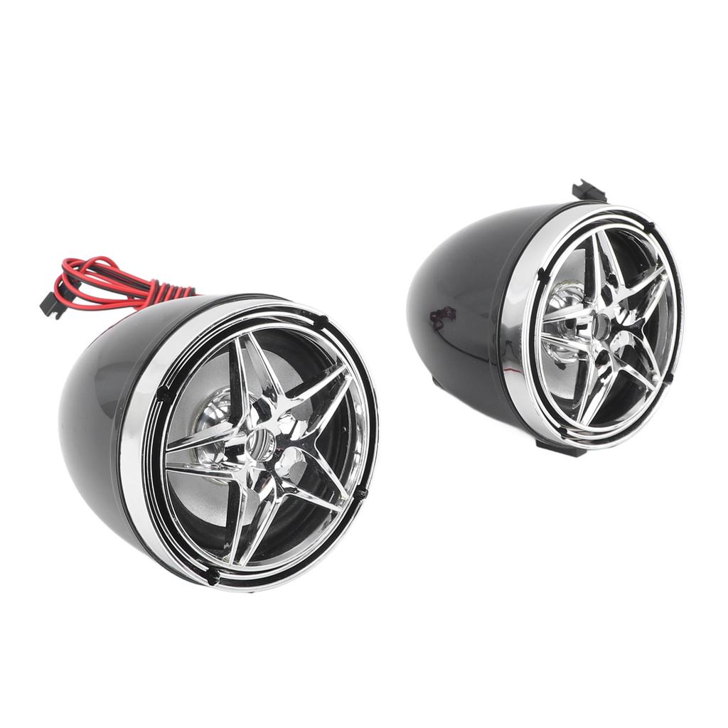 Motorcycle Speaker Amplifier System Bluetooth Anti Theft Alarm Speakers Waterproof Sound Radio MP3 Player for Motorbike