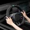 Fashion Suede Car Steering Sheel Cover For Opel OPCline ASTRA CORSA INSIGNIA MOKKA VECTRA Tigra Adam Combo Zafira Vivaro Cross