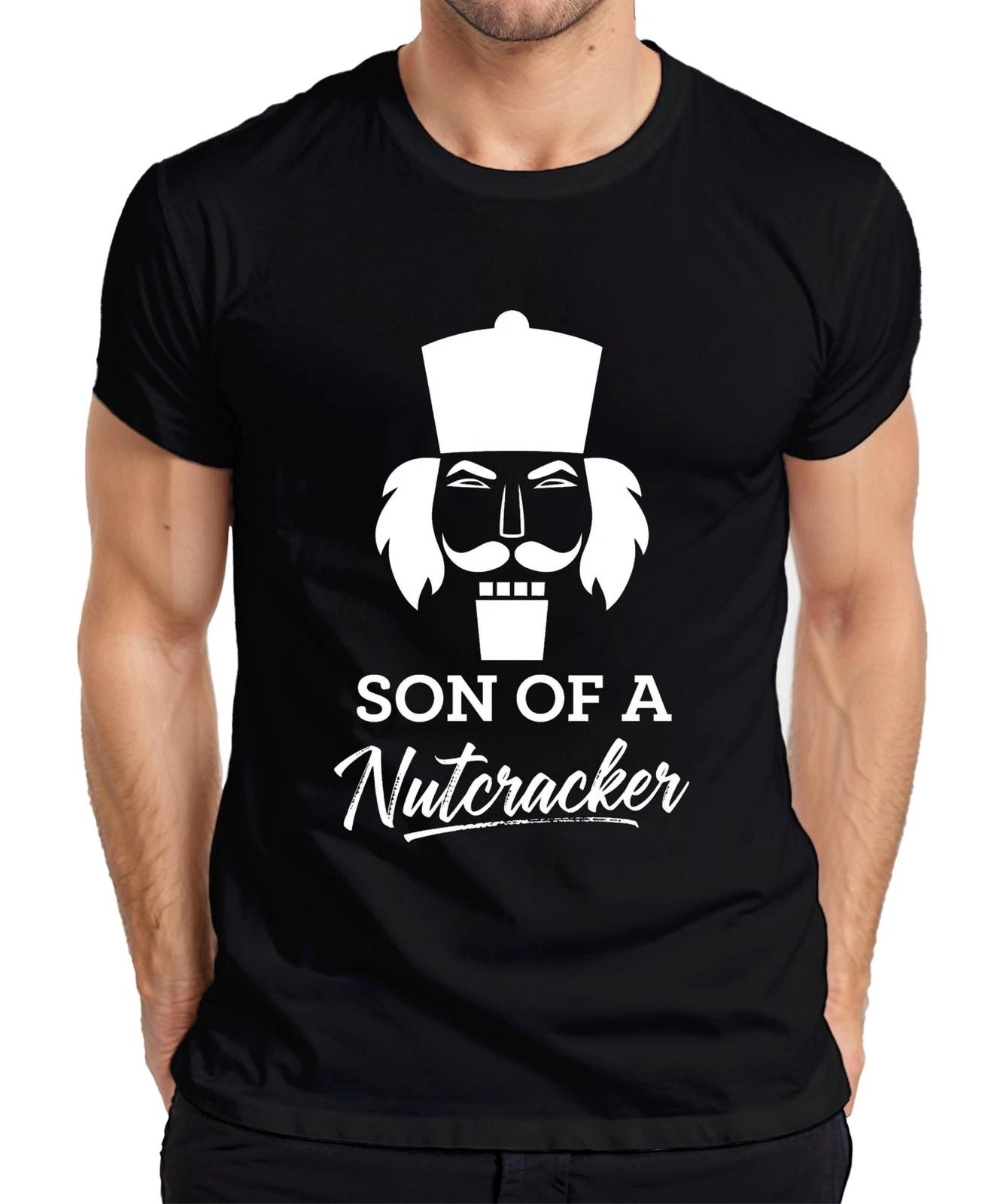 SON OF A Nutcracker Weihnachten Nussknacker lustig humorvoll Herren T-Shirt L