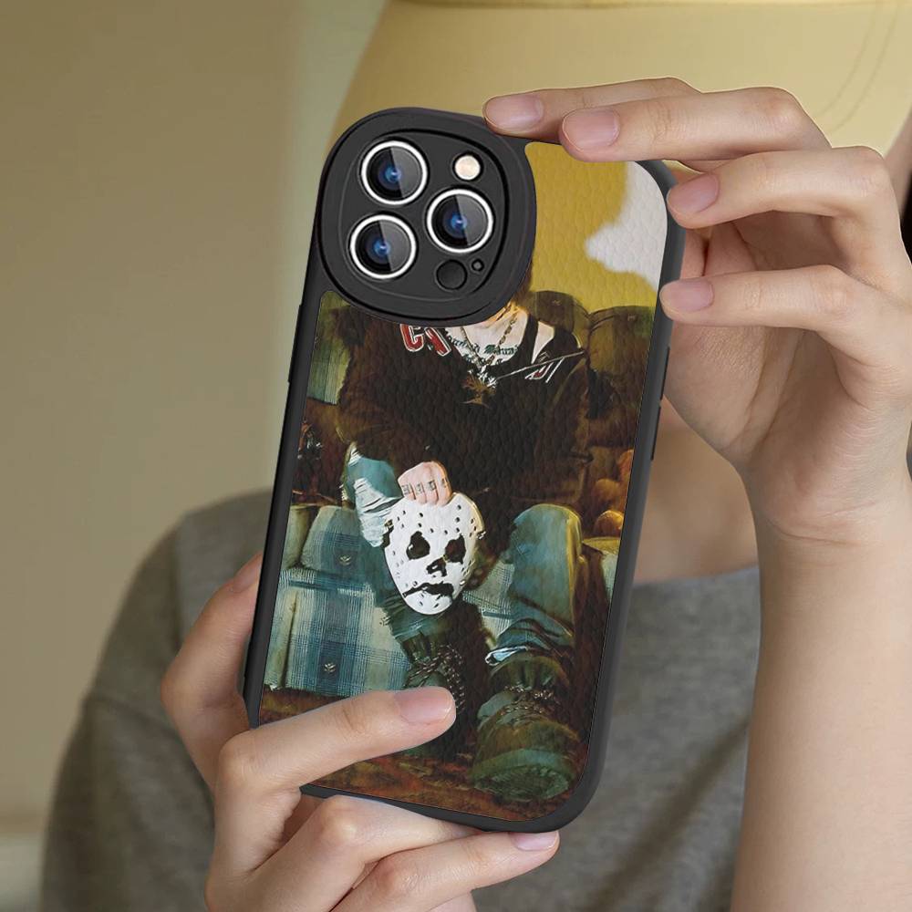 

Sematary Haunted Leather Phone Case For IPhone 16 15 14 13 11 12 Pro Max Mini Plus Back Cover 12 pro max