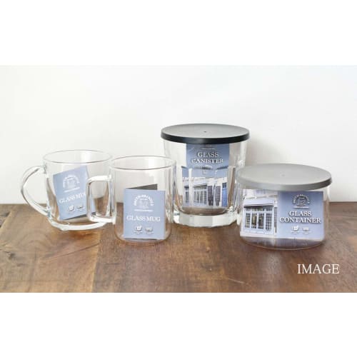 Gendai Hyakka Heat-Resistant Glass Storage Container, Smith-Brindle, 250ml, Gray