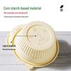 Degradable Round Takeaway Food Container
