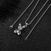 Bear Titanium Steel Necklace - Haha Rabbit Pendant - Versatile and Unique Women's Hoodie Sweater Chain Accessories