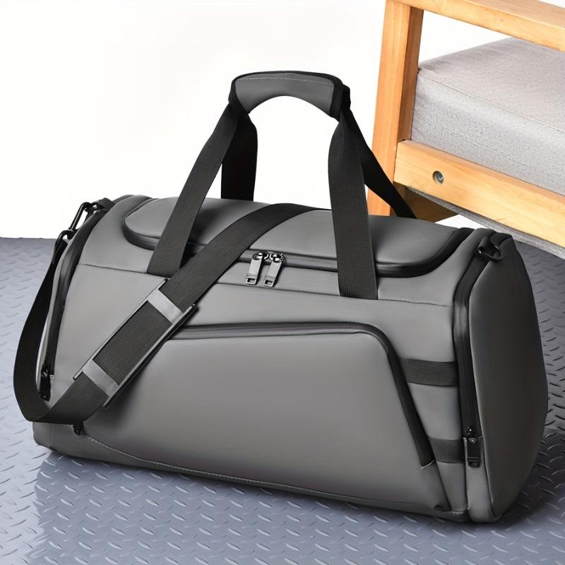 Large Capacity Versatile Duffel Bag with Multiple Compartments & Shoe Pocket,Unisex Casual Sport Fitness Bag for Gym, Travel & Overnight Trips