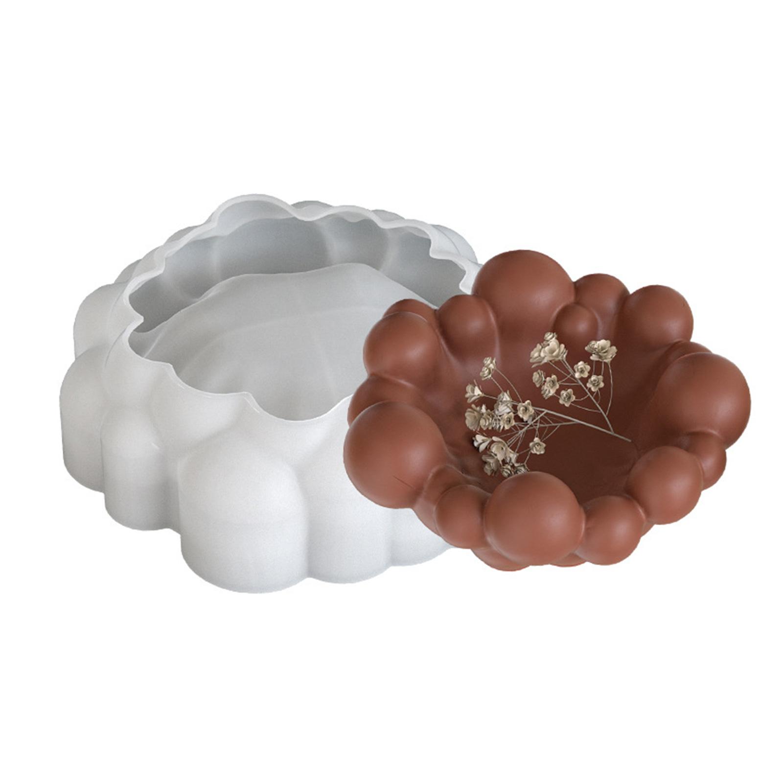 

Силиконовая форма Creative Cloud для смолы, гипса и цементных подносов, инструмент для домашнего декоративного рукоделия, силиконовая текстура