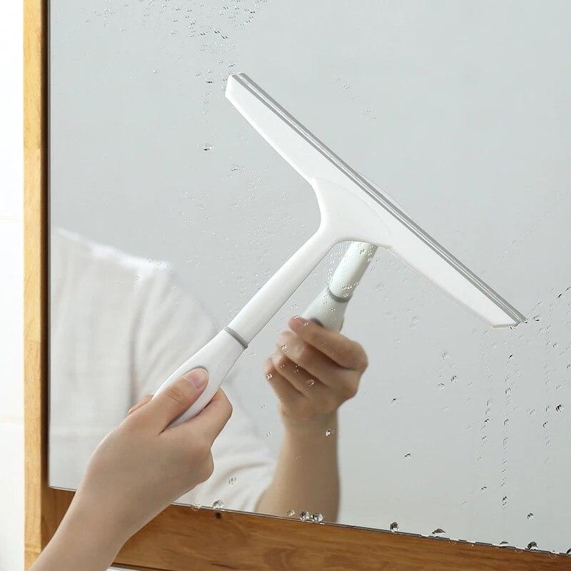 3pcs Silicone Wipers Streak-free Car Window Wiper Bathroom Mirror Tile Water Damage Cleaning Tool Bathroom Accessories