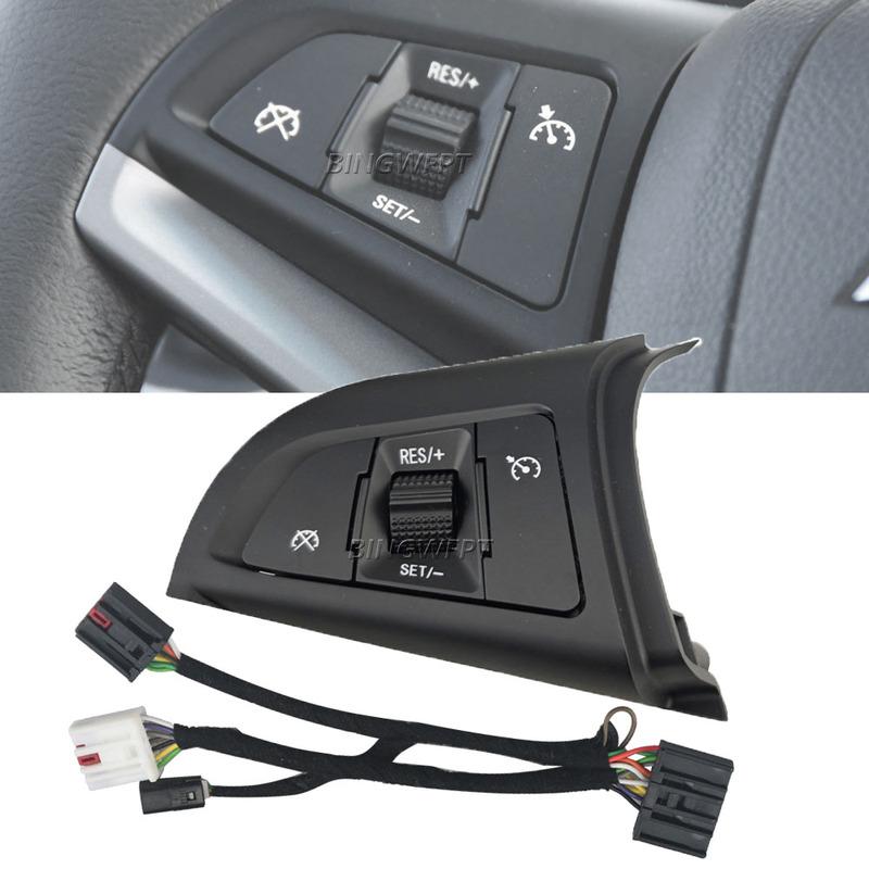Multifunction Steering Wheel Button Bluetooth Audio Cruise Speed Control For Chevrolet Cruze Mai Rui Bao Cruise Control Switch