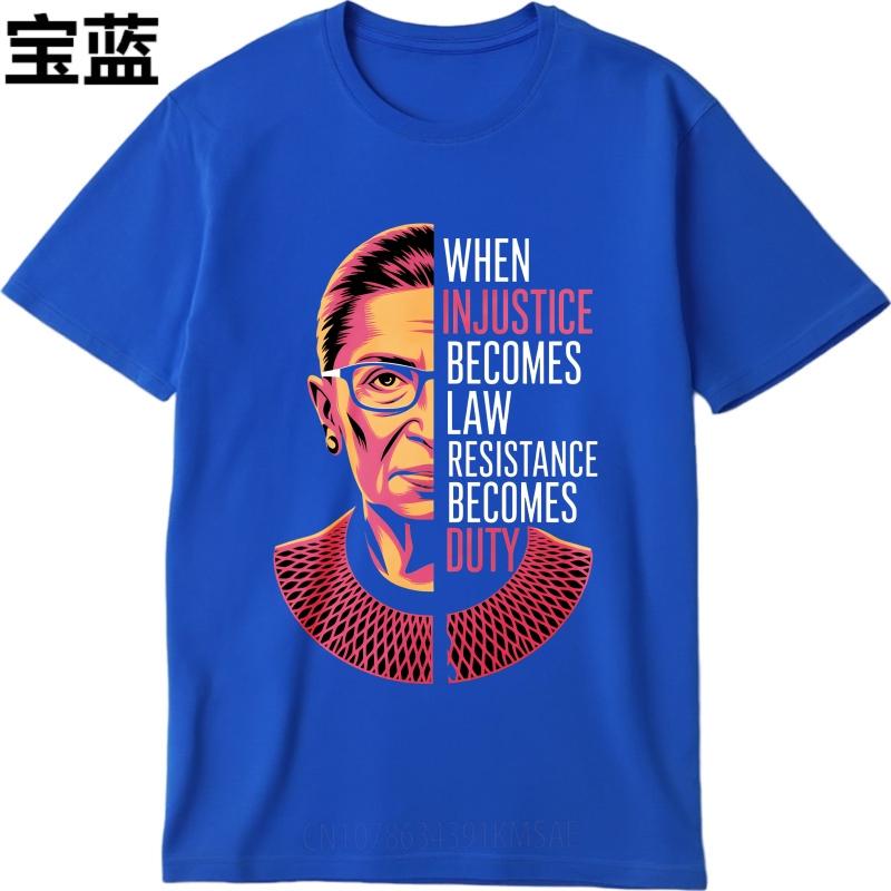 Cotton Summer For Him T Shirt When Injustice Becomes Law Resistance Becomes Duty Short Sleeve Cotton Oneck Tee Shirt