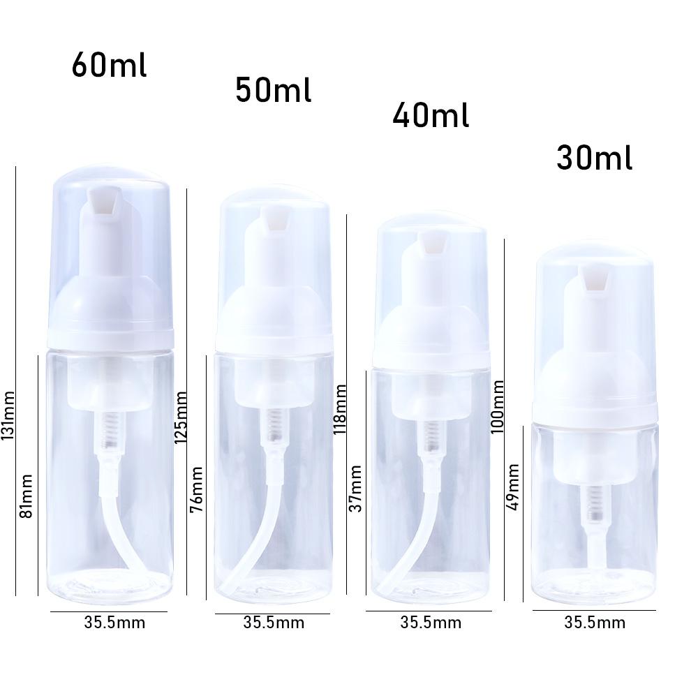 Hand Soap Foaming Travel Foaming Dispenser Foam Pump Bottle Soap Bottle Empty Refillable Bottle