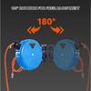 Functional Garden Hoses Reel with Wear Resistant PU Material 180° Swivel Hoses Reel for Long Lasting Performances