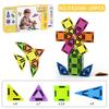 29/50Pcs/Set Colorful Magnetic Tile Kit Clear Geometric Shape Building Block Magnet Preschool Educational