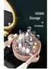 Rotating Spice Rack & Turntable Storage Basket for Kitchen & Bathroom