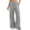 Dame Palazzo Bukser Sommer Uformell Flowy Wide Leg Bukser Strandreise ferieantrekk
