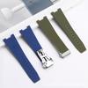 Classic High Qualiy Rubber Watchband For Bell & Ross INSTRUMENTS Watch Band BRX5R BR05 Sports Bracelet BR Notched 12mm Silicone Strap