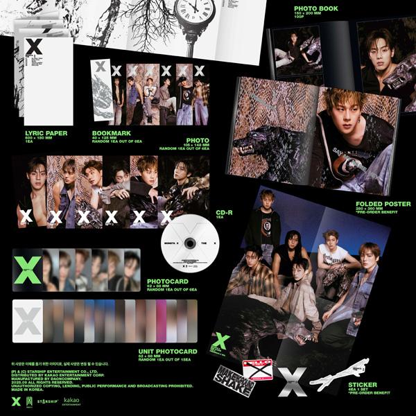 Monsta X 13. Mini Album [THE X] [Náhodná verze]