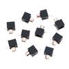 10Pcs 2.5/3.5Mm Pj301 Female Audio Connector 3 Pin Dip Headphone Jack Socket Mono Channel Pj-301M Pj301M Pj-201