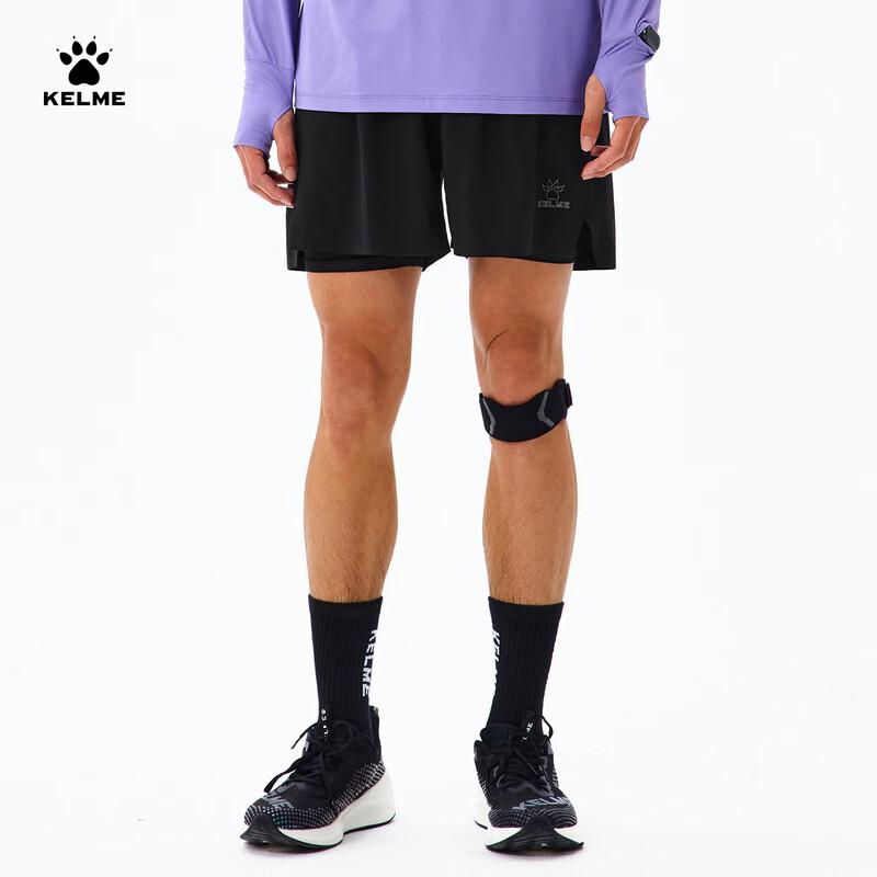 

Мужские тренировочные шорты KELME с имитацией двухслойности L