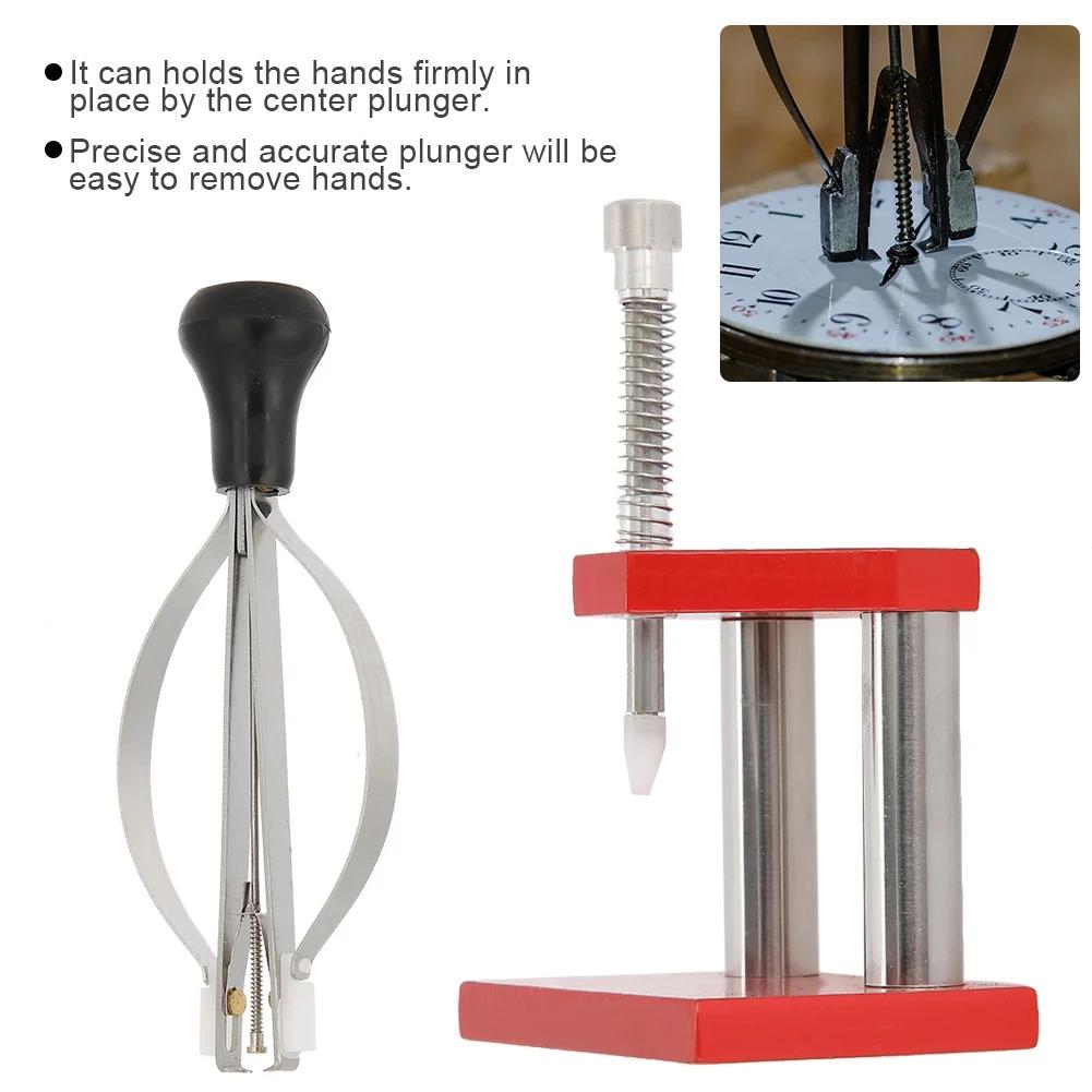 Watch Hand Plunger Puller Remover Opener Hand Set Alloy Steel Fitter Watch Repair Tool for Watchmaker Watch Hand Removing Tools