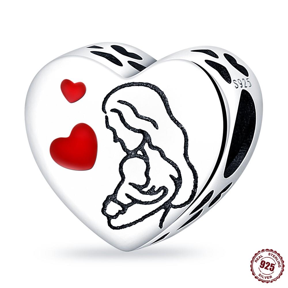 Style Copper Red Series Charms Christmas Gifts Beads Fit Wear Original Bracelets Charms Girls Jewelry