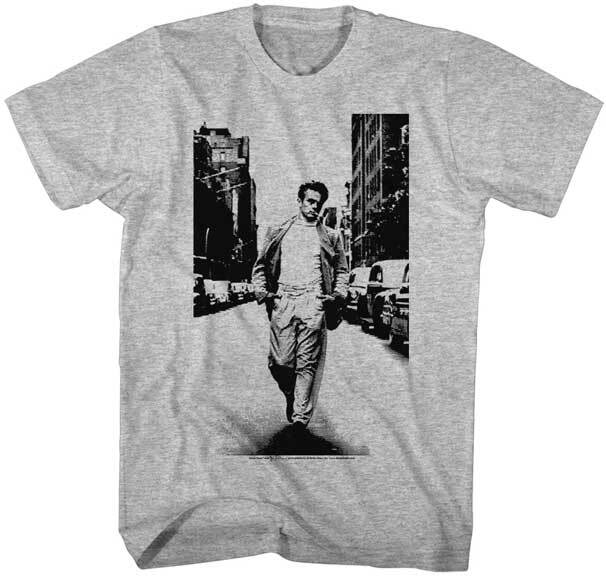 James Dean 1950's American Dream Walkin & Smokin New York Men's T Shirt Unisex T-Shirt