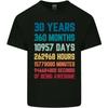30th Birthday 30 Year Old Mens Light Cotton T-Shirt Unisex T-Shirt