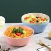 Soup Bowl 4 Colors Cereal Bowl Portable Storage  Simple Unbreakable Soup Rice Bowl