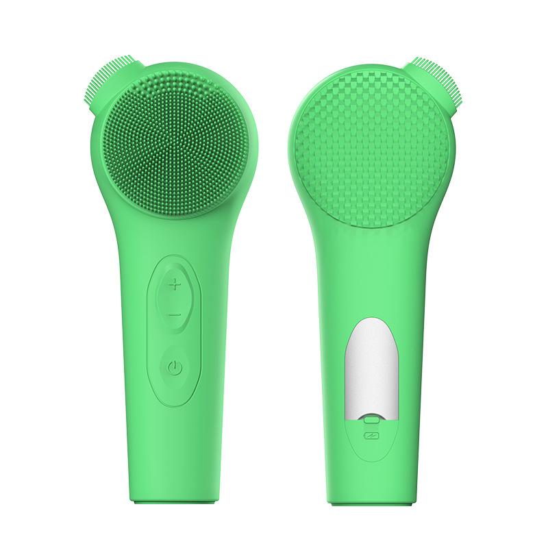 Electric silicone multifunctional cleansing instrument cleans blackheads beauty massage face wash bath brush ProfessionalGrade